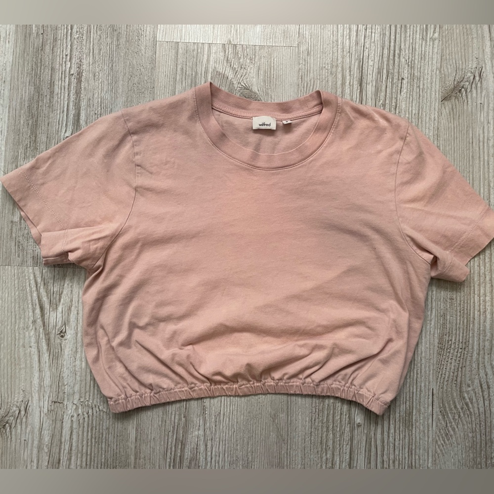 Free with purchase - Pink Women's Crop Top - Wilfred